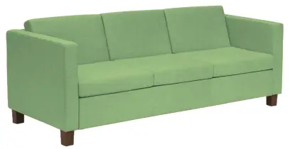 BOGA - 3 sedací souprava, koženka SK 11 - koženka zelinkavá